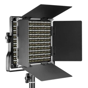 NEEWER NL660 Dimmbare Bi-color LED-Panellicht mit Metallklappen