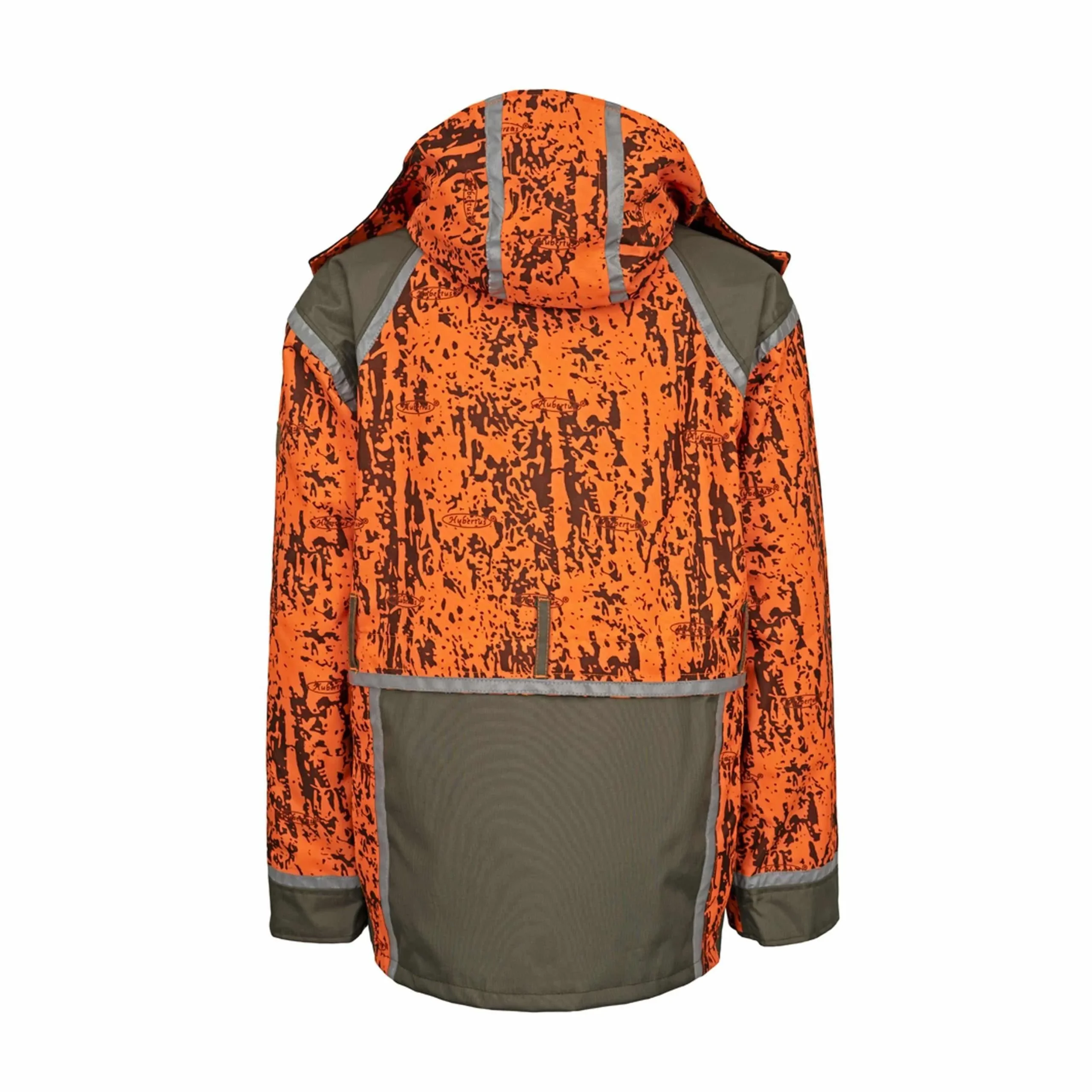 HUBERTUS Hundeführer Sicherheitsjacke DRÜCKJAGD Nachsuchenjacke oliv (camo) – Bild 3