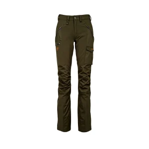 HUBERTUS Ladies Fashion Damen Jagdhose HYDRO Stretch dunkel-oliv