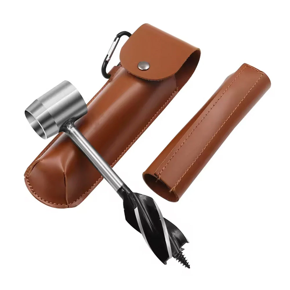 Sunny Hiker - Spiralbohrer mit Dübeleisen für Bushcraft (Auger) – Bild 3
