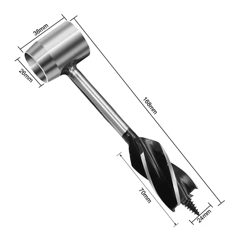 Sunny Hiker - Spiralbohrer mit Dübeleisen für Bushcraft (Auger) – Bild 4