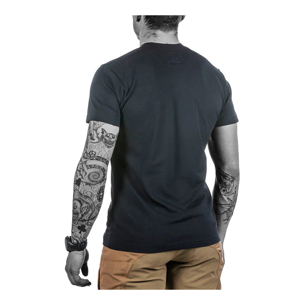 UF PRO - Urban Herren T-Shirt // Schwarz – Bild 3