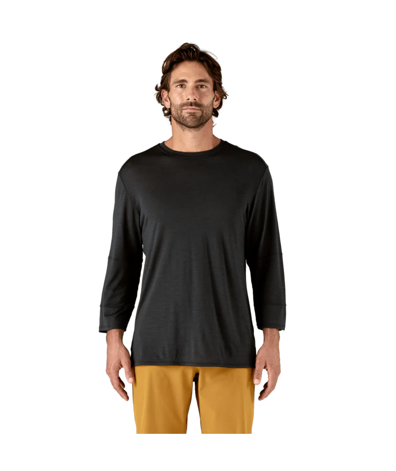 Men's Merino Blend 3/4 Sleeve Bike Jersey – Bild 3