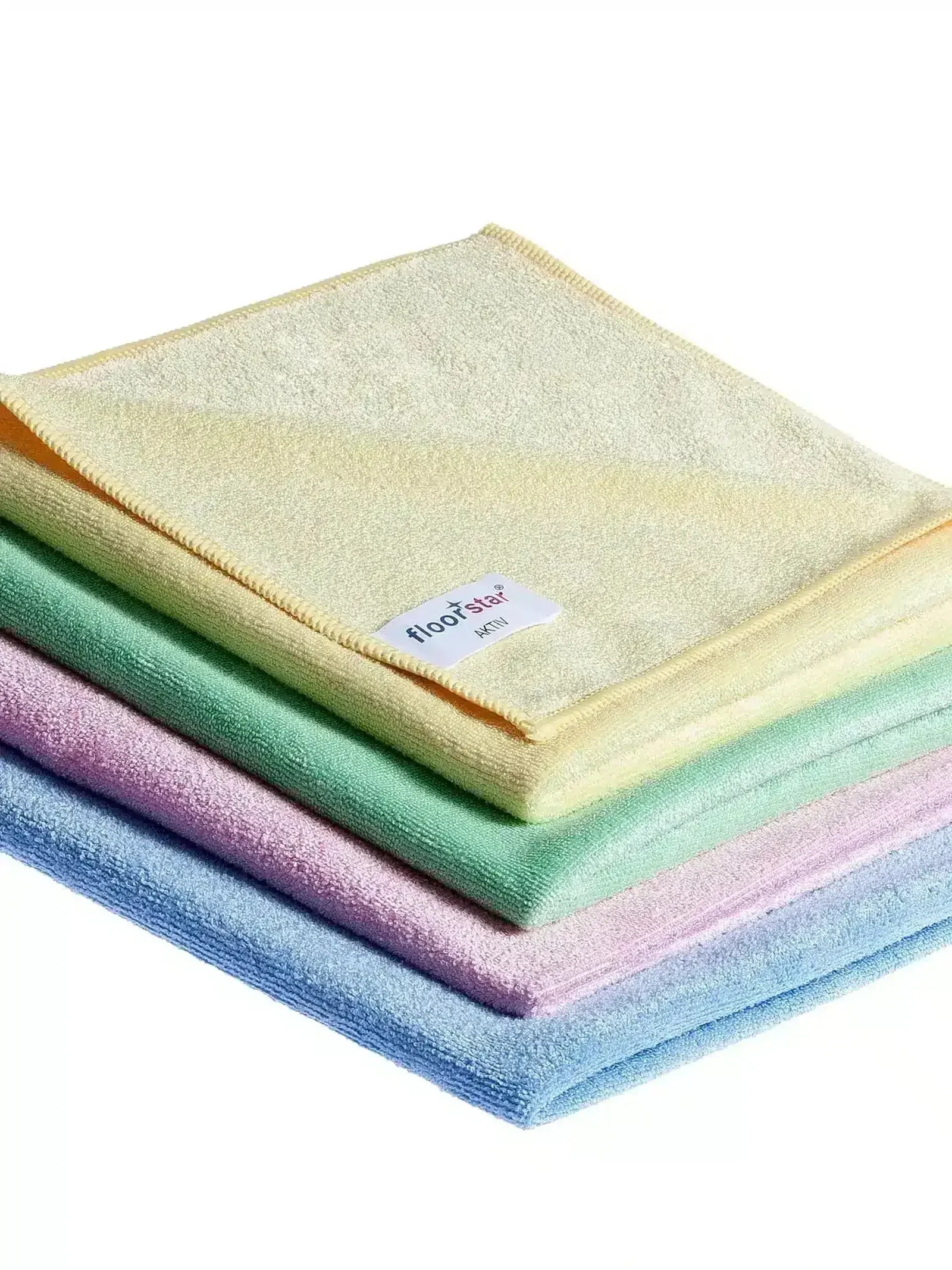 Microfaser-Premium-Stretchtuch AKTIV 10 Tücher | Floorstar TA40G10