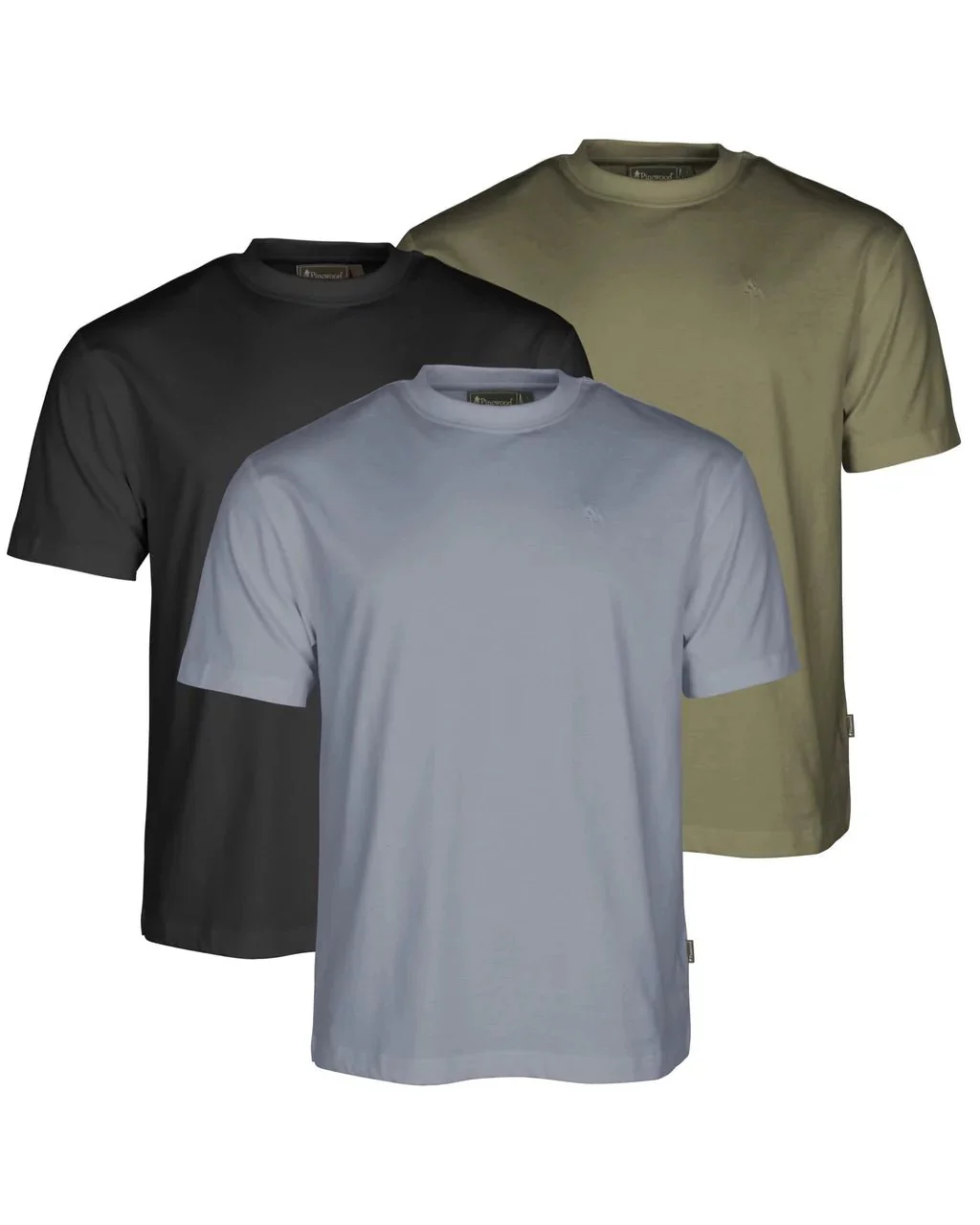 Pinewood 3er Pack T-Shirt Herren - Sparpack