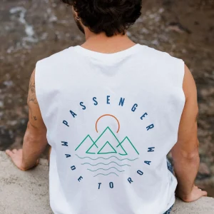 Escapism Baumwolltop - Weiß