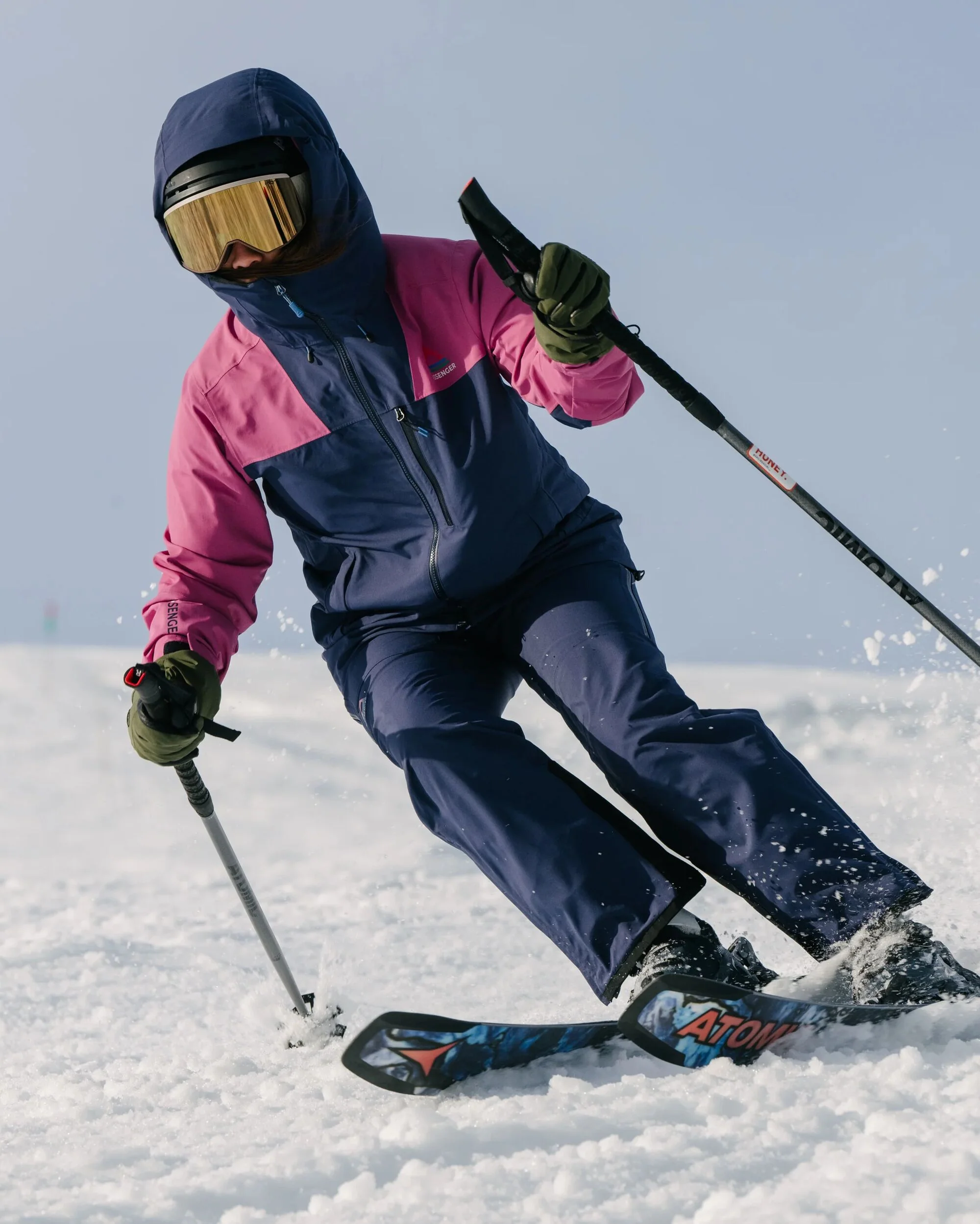 Snowscape Isolierte Latzhose für Damen - Tiefes Marineblau – Bild 5