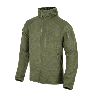 Alpha Hoodie Grid Fleece Jacke ( End of Life ) Wenn weg dann weg !