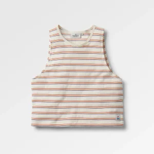 Retro Vibes 2.0 Bio-Baumwolltop - Retro Streifen