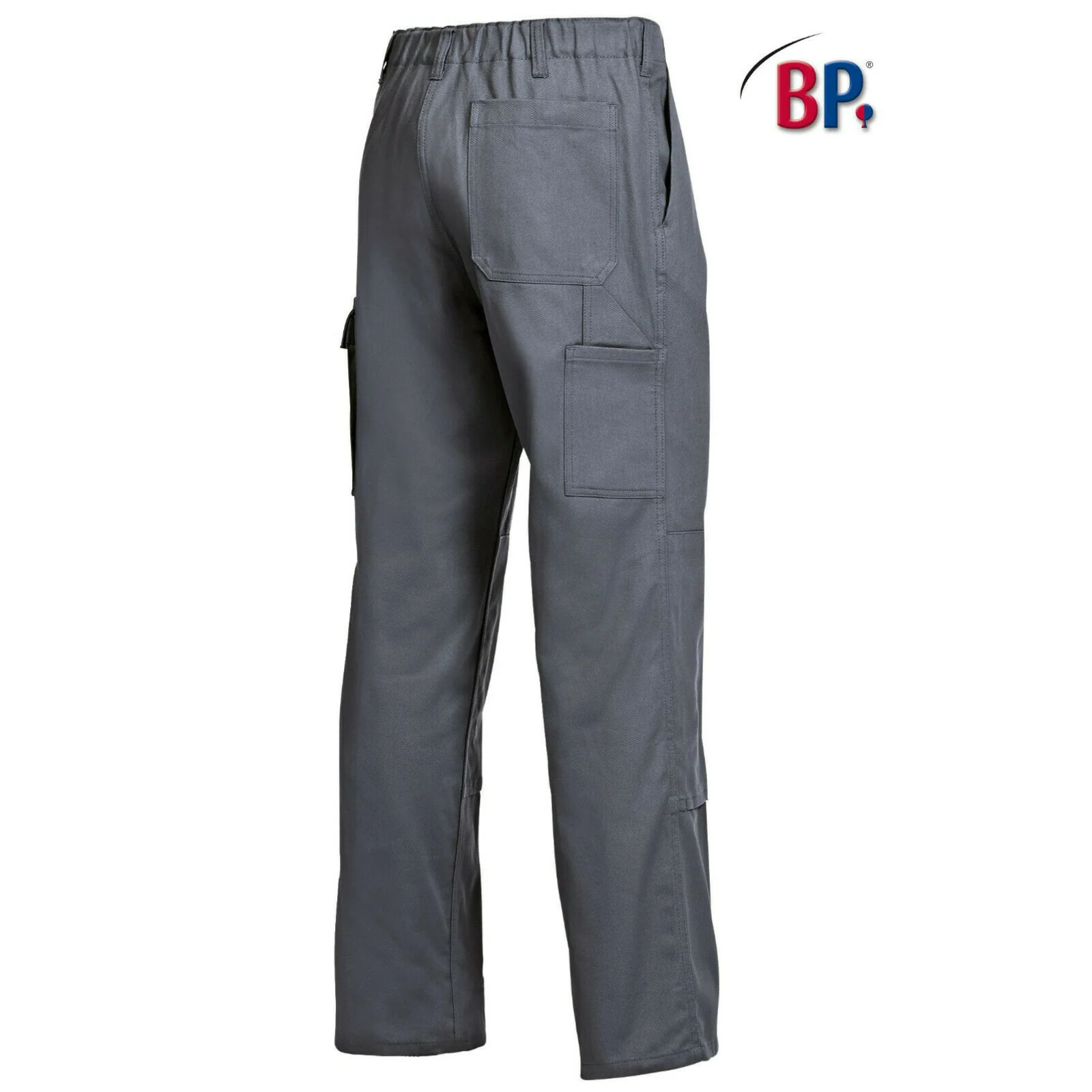 BP® Basic-Arbeitshose m. Kniepolstertasche 1486 dunkelgrau Herren Berufshose – Bild 3