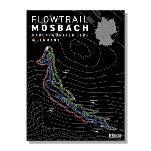 Flowtrail Mosbach Baden-Württemberg Germany 30x40cm