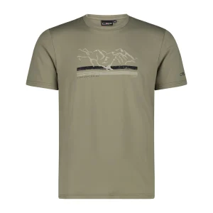 CMP Herren Funktionsshirt Stretch Man T-Shirt 39T7567 sage