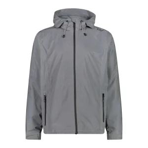 CMP Herren Windjacke reflective Jacket Fix Hood 32X5887 cement