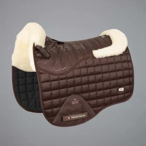 Premier Equine - Capella Close Contact Merino Wool Square - Brown/Natural Fell/Full
