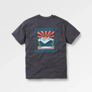 Sierra Entspannt geschnittenes T-Shirt - Schwarz