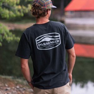 Rambler Baumwoll-T-Shirt - Schwarz