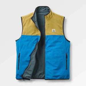 Set Off Reversible Polartec Fleece Top - Warmes Beige/Marineblau