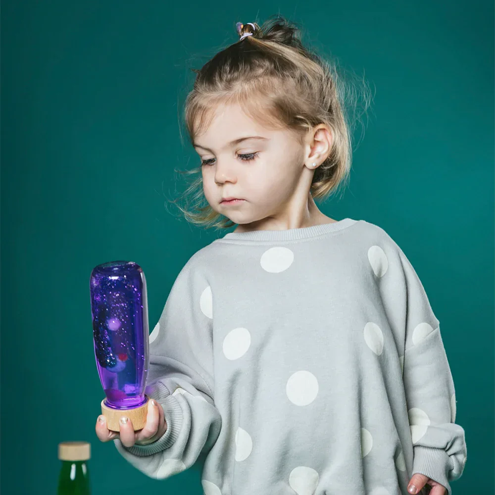 Petit Boum - Pack MAGIC – Sensorikflaschen-Set mit Farbspiel von Himmel, Blumen & Polarlichtern – Bild 4