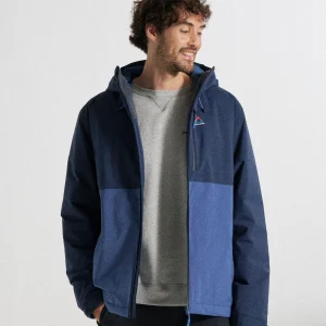 Eclipse Isolierte Wasserdichte Jacke - Marineblau