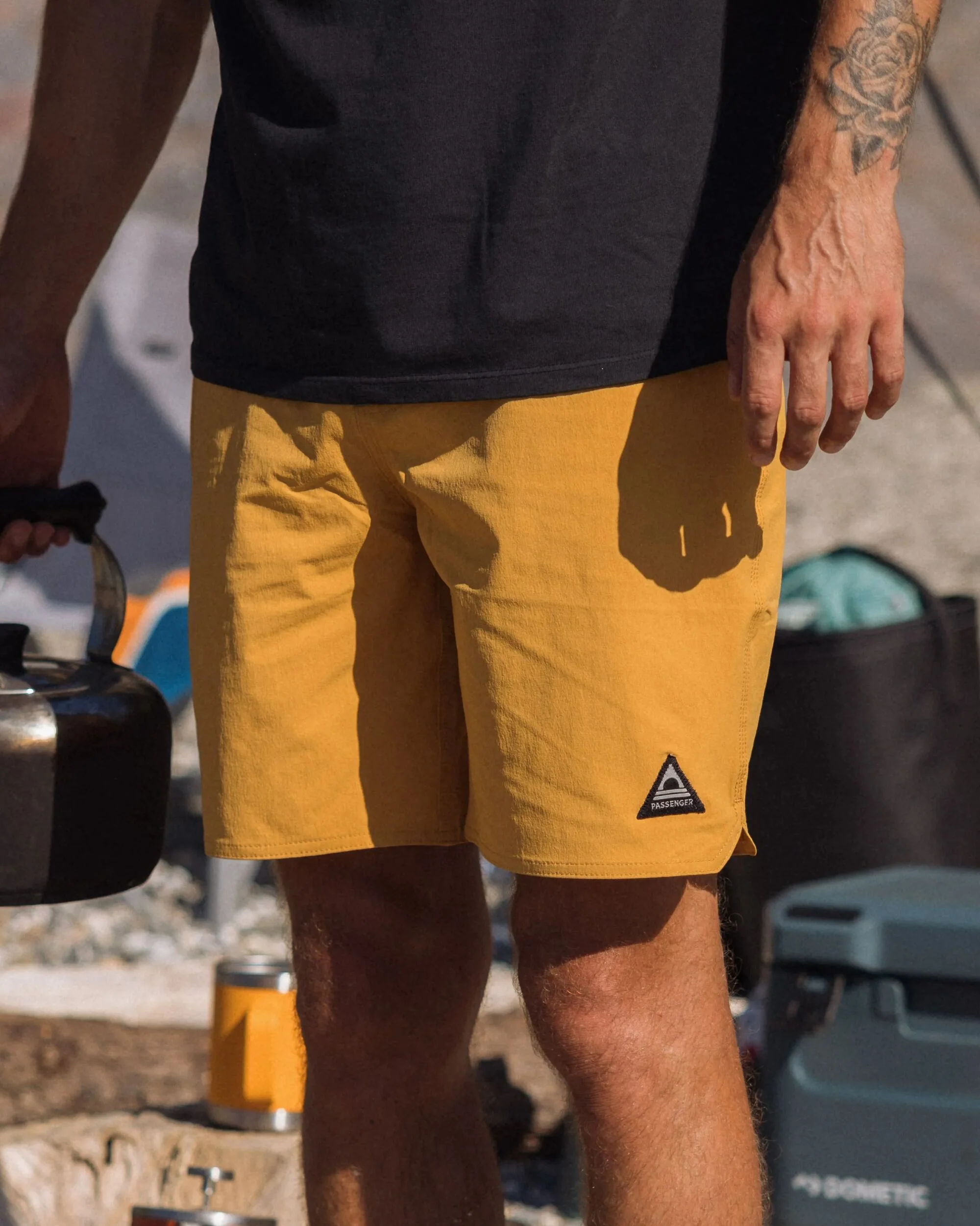 Cruiser NetPlus® 19" Boardshorts - Fichten Gelb – Bild 5