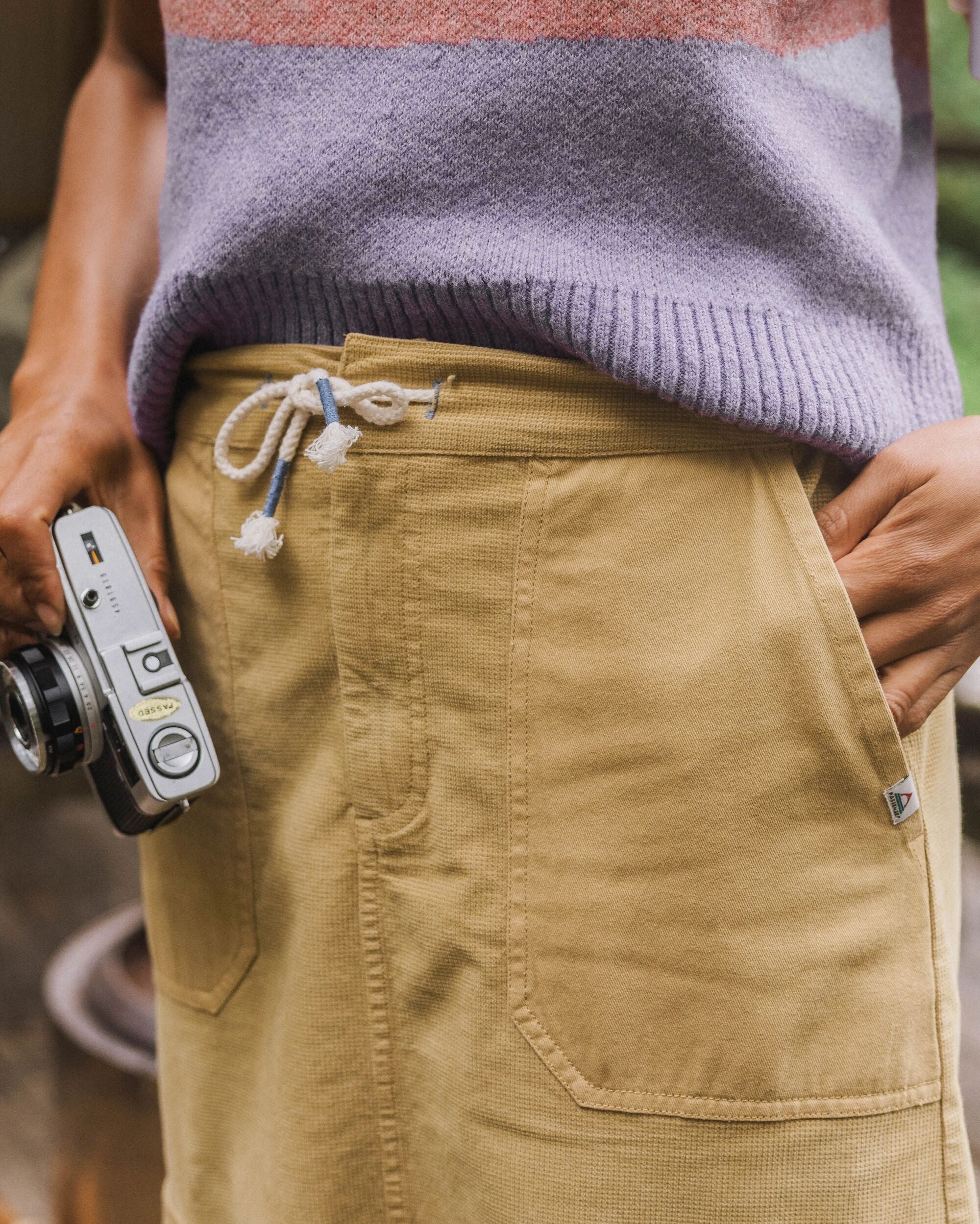 Avian Cord Midi-Rock - Biscuit – Bild 6