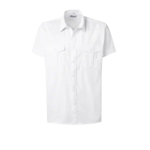 Pionier Pilothemd W1 13027 weiß Herren Halbarm Hemd 1/2 Arm