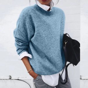 Weicher Kaschmirpullover - Klassisches Design & Komfort