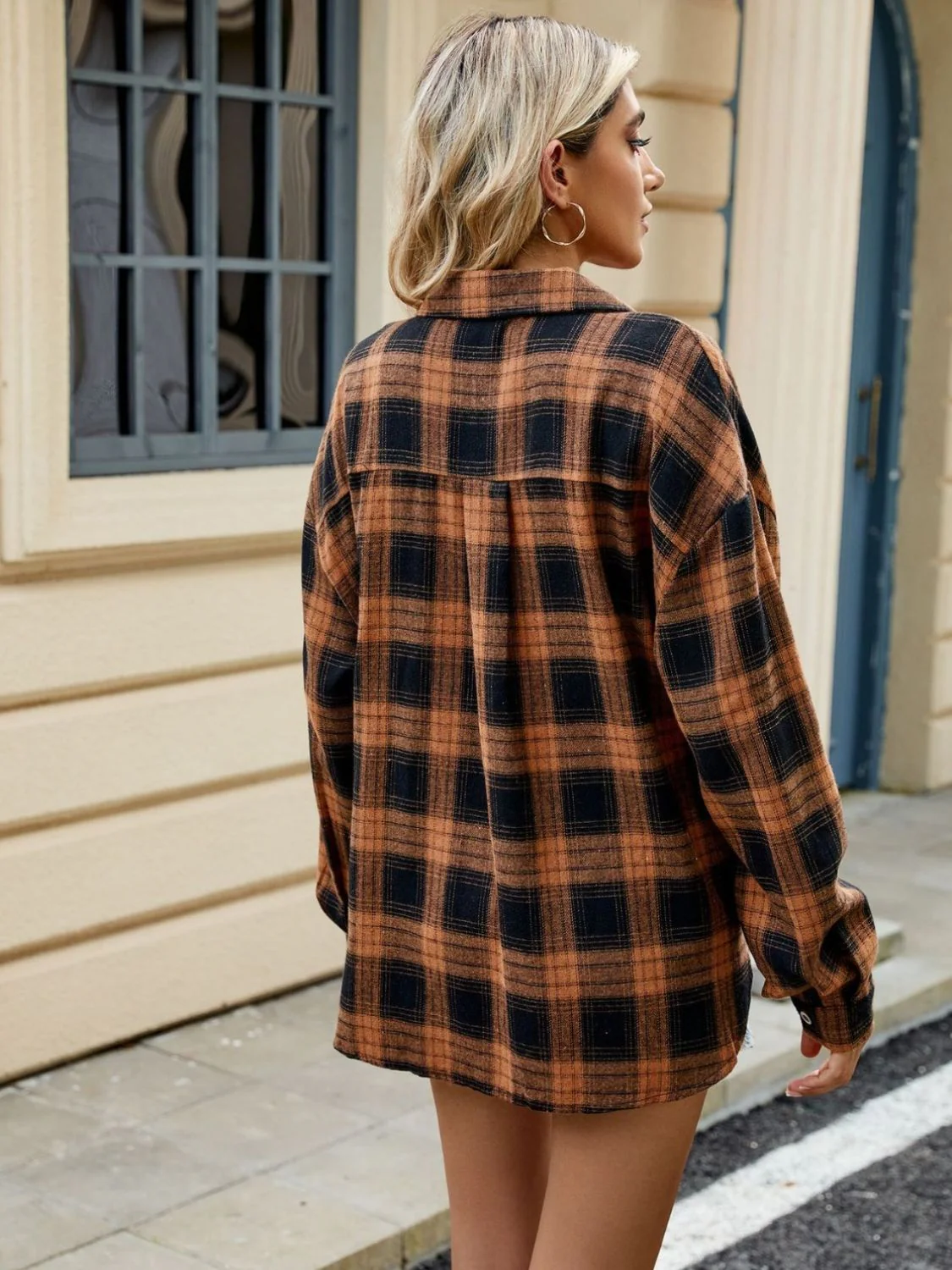 Damen Oversized Karohemd - Vielseitig & Modisch – Bild 3
