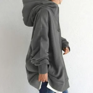 Damen-Hoodie mit Reißverschluss - Herbst/Winter