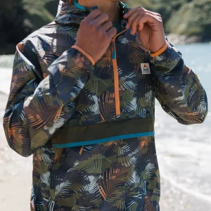 Gusto Windshell Anorak - Palm Camo Aprikose
