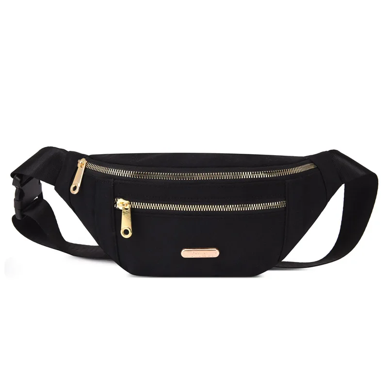 Damen Gürteltasche – Modische Fanny Pack mit Reißverschluss | Brusttasche, Schultertasche & Reise Bauchtasche – Bild 7