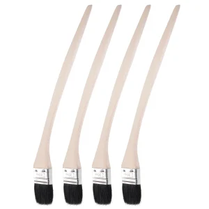 Abgewinkeltes Heizkörper Pinsel Set – Langstieliger Malerpinsel für Wandbehandlung