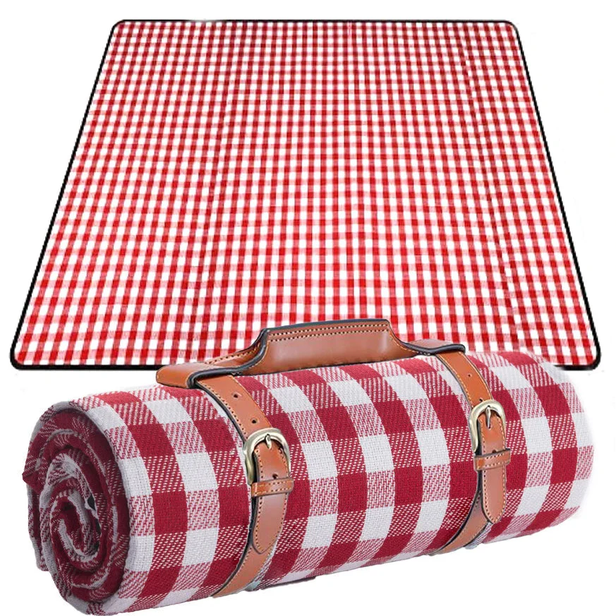 Extra Große Picknickdecke – Tragbare Wasserdichte & Sandfeste Matte | Faltbare Outdoor Decke mit Tragegriff für Strand, Park & Reisen – Bild 2