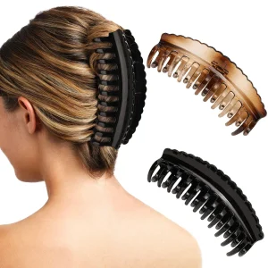 Große 14cm Vintage Haarklammer -Haarclip für Damen