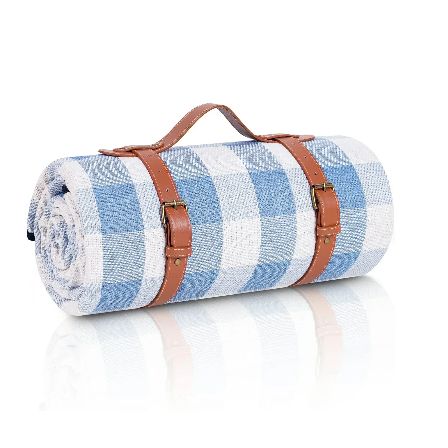 Extra Große Picknickdecke – Tragbare Wasserdichte & Sandfeste Matte | Faltbare Outdoor Decke mit Tragegriff für Strand, Park & Reisen – Bild 9