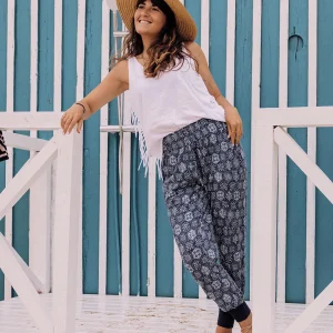 Puerto Trouser - Fliese Dunkel Denim