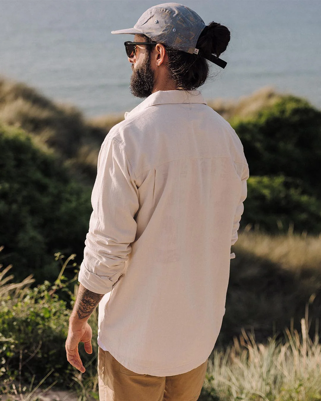 Arica strukturiertes Hemd - Birke – Bild 6