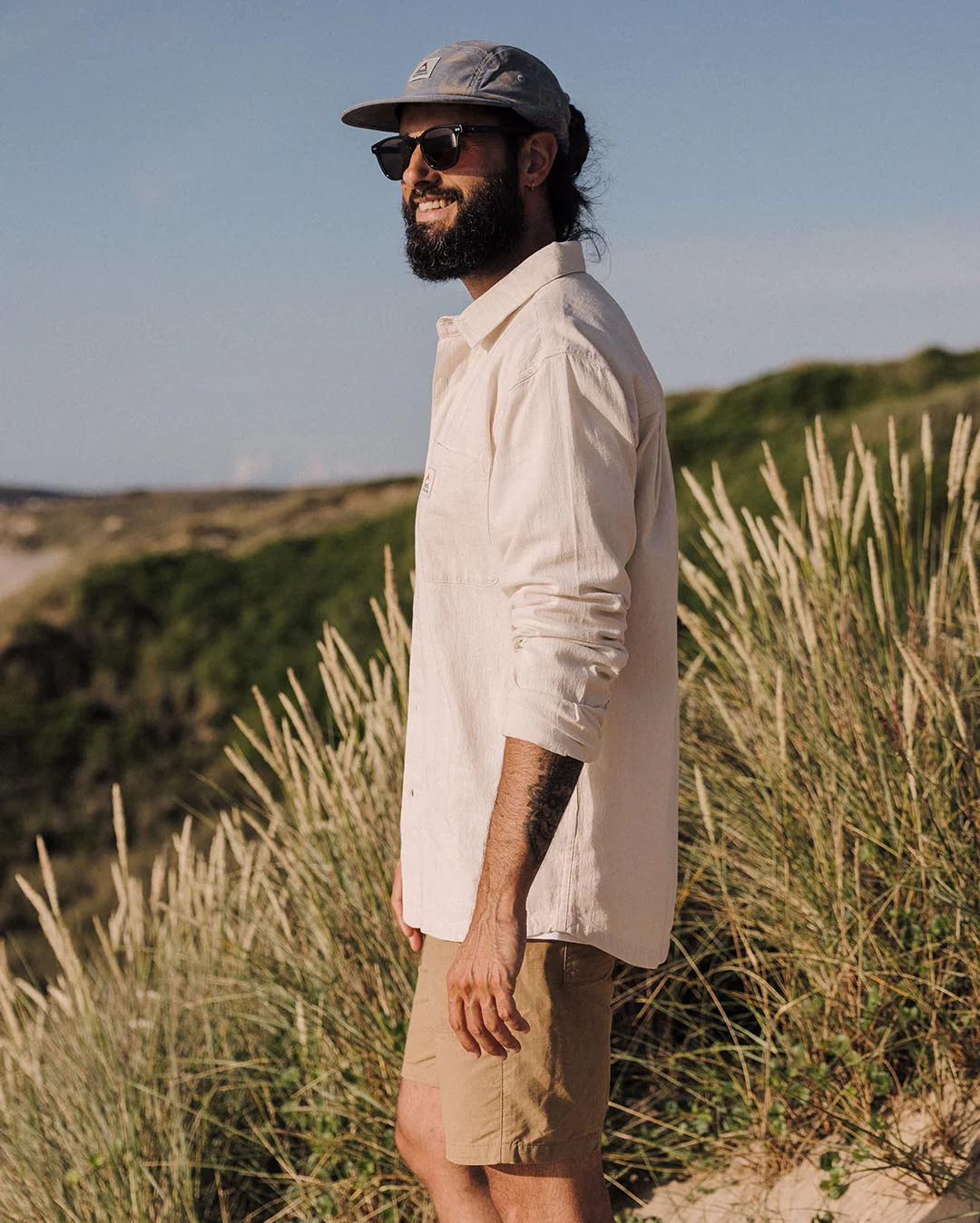 Arica strukturiertes Hemd - Birke – Bild 4