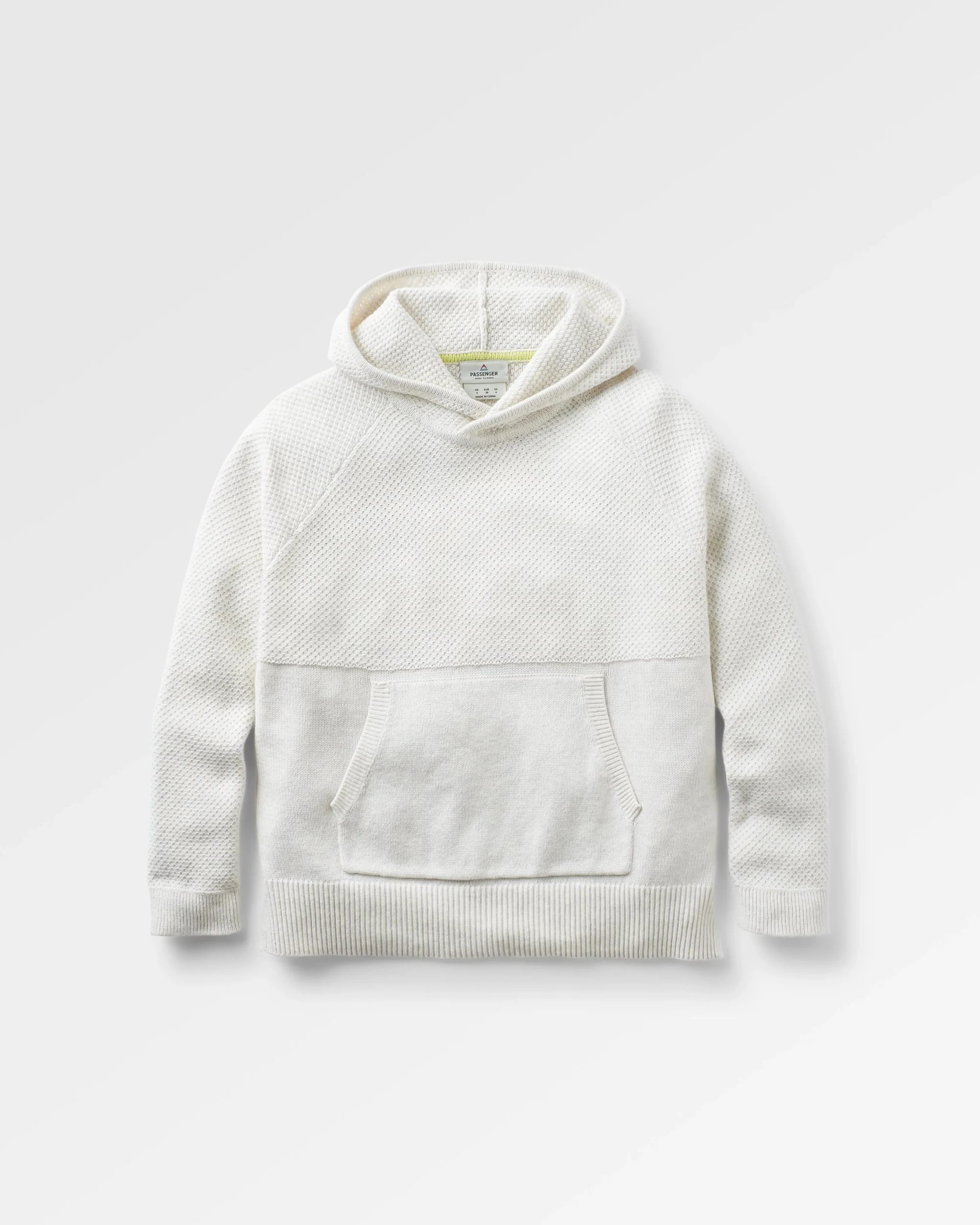 Cove 2.0 Bio-Baumwoll Strick-Hoodie - Cremeweiß – Bild 3