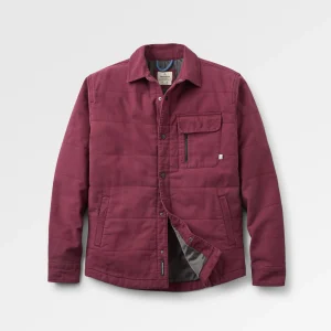 Taranaki Canvas Gestepptes Überhemd - Feige