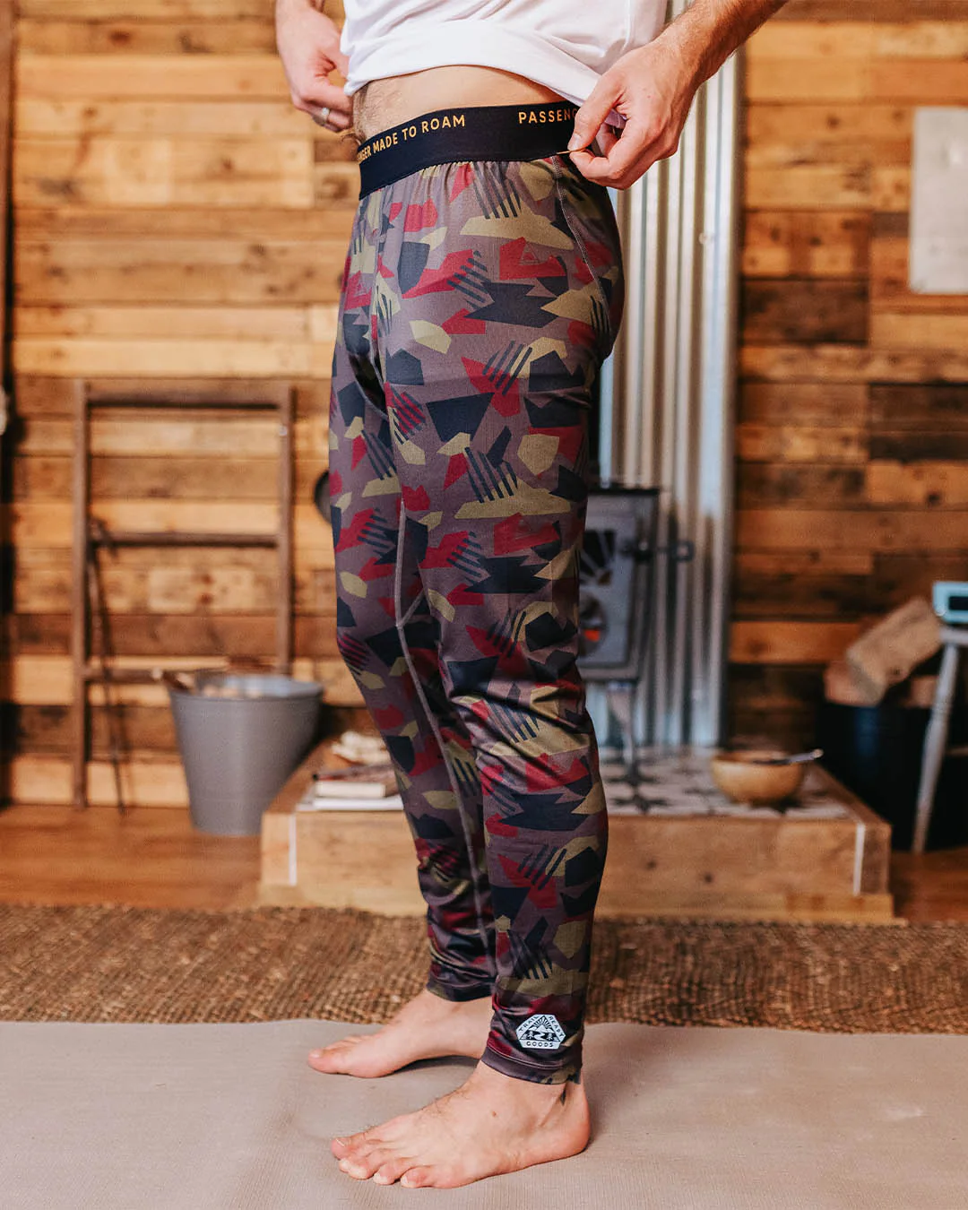 Venture Basisschicht-Leggings - Kohle Tarnmuster