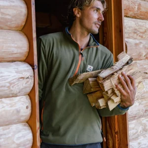 Switchback Micro Polartec® Fleece - Khaki