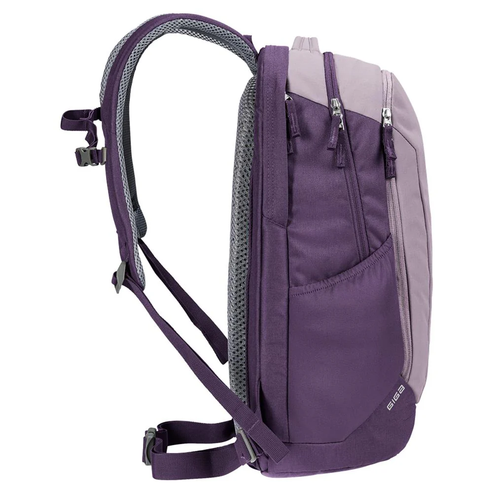 deuter Giga, Lifestyle-Rucksack, lavender-purple (lila), 28L, mit Flaschenhalter und Laptopfach – Bild 4