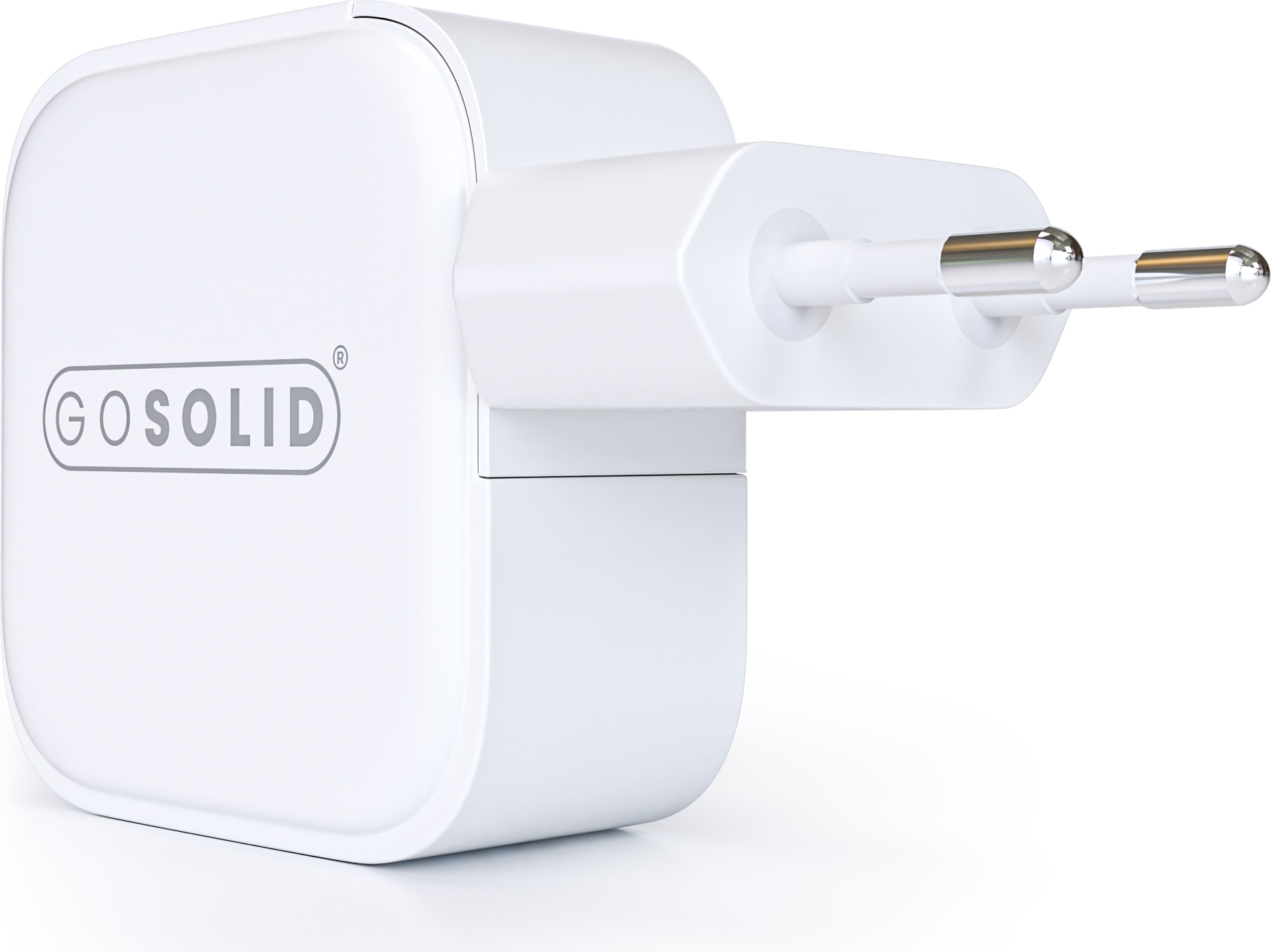 GO SOLID! Schnellladegerät kompatibel mit GaN2 45W (1x USB QC3.0, 1x USB-C PD3.0) – Bild 3
