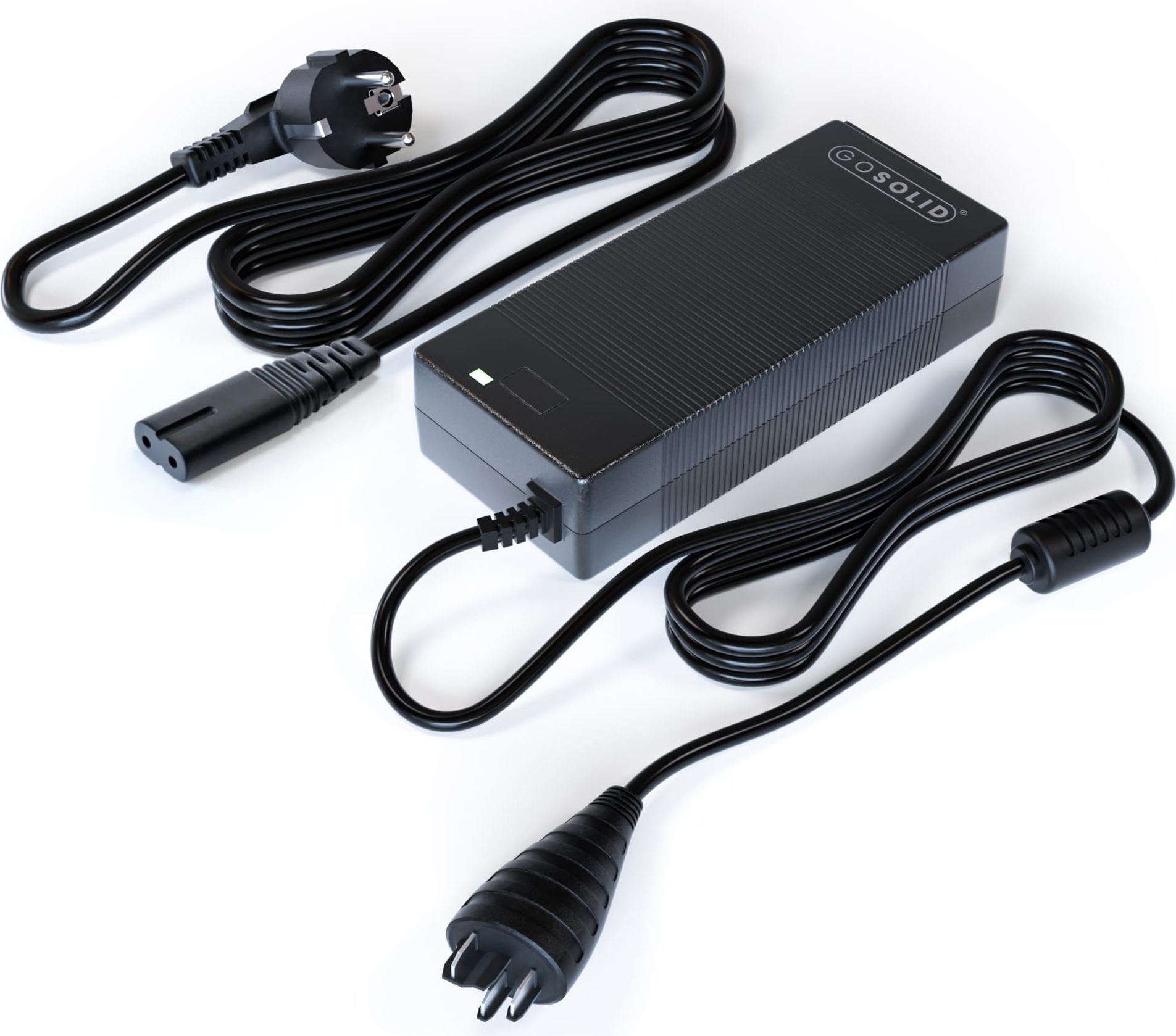 GO SOLID! Ladegerät kompatibel mit Bergamont E-Line C 2A – 36V – Bild 3