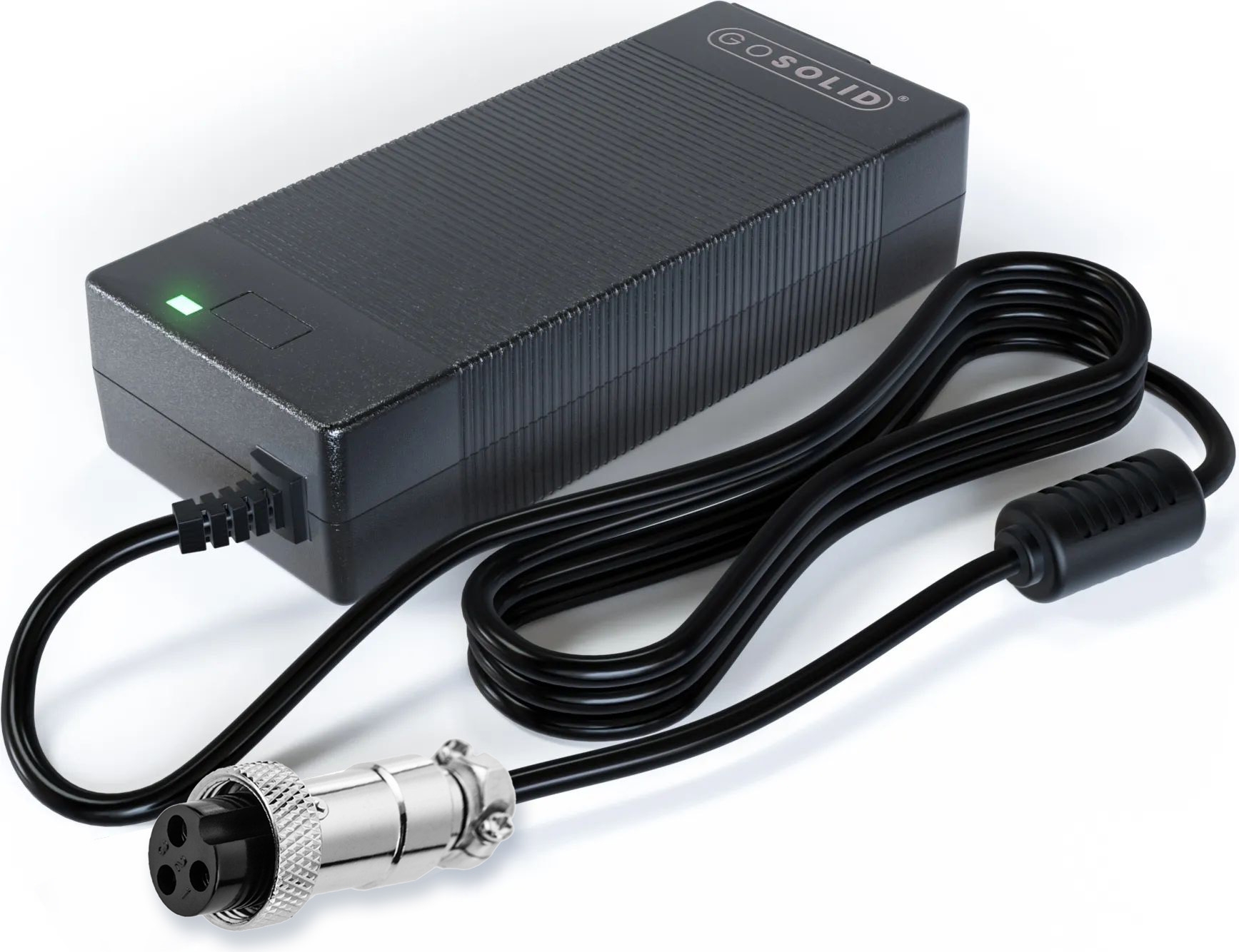 GO SOLID! Ladegerät Elektroroller – 67,2V 2A mit GX16-3