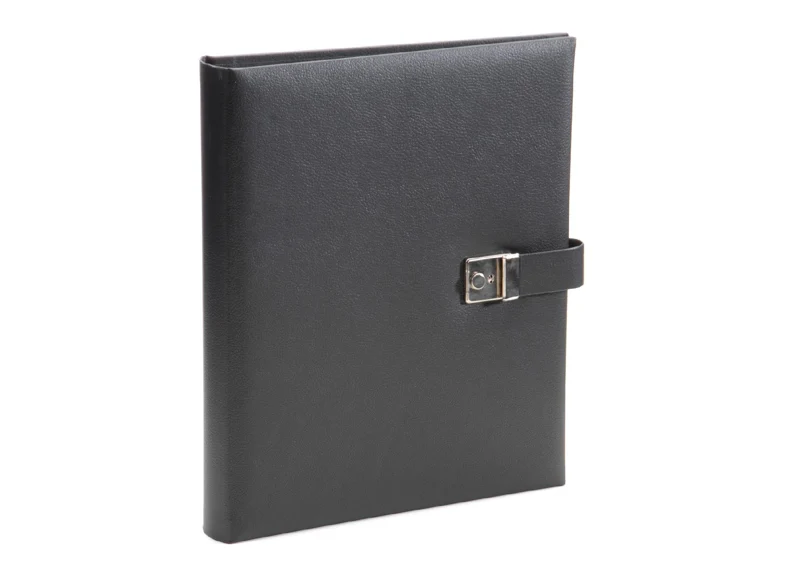 goldbuch Dokumentenmappe Bologna Kunstleder schwarz – Bild 2
