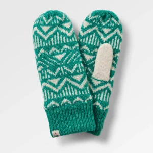 Nurture Fleecegefütterte Fäustlinge - Grünsee