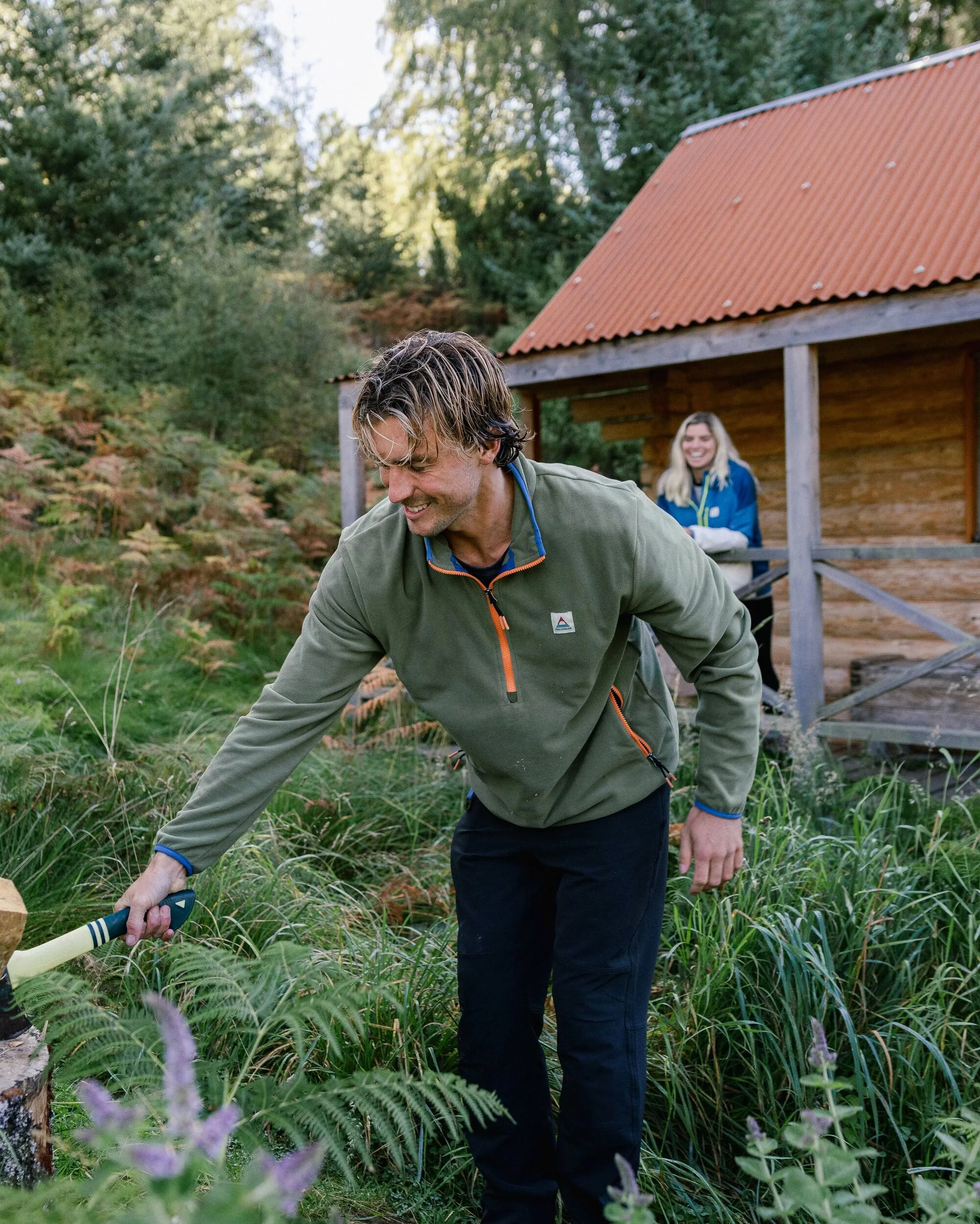 Switchback Micro Polartec® Fleece - Khaki – Bild 5