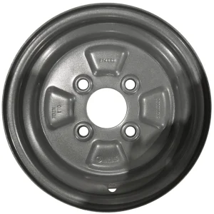 Anhänger Felge 10 Zoll - 3.50Bx10 - Lochkreis: 4x100 - Tragfähigkeit: 500 kg - Nabendurchmesser: 60 mm - ET0